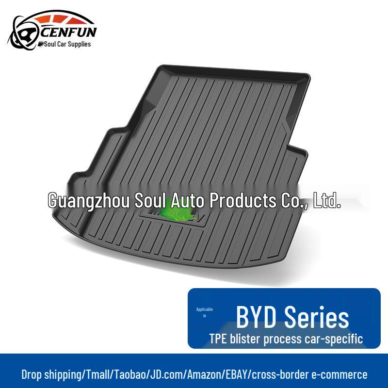 

2021 BYD Qin Pro DM EV/S7/F3/E2/E5/Surui/Han EV TPE Коврик в багажник Wholesale Price for 20+ Units