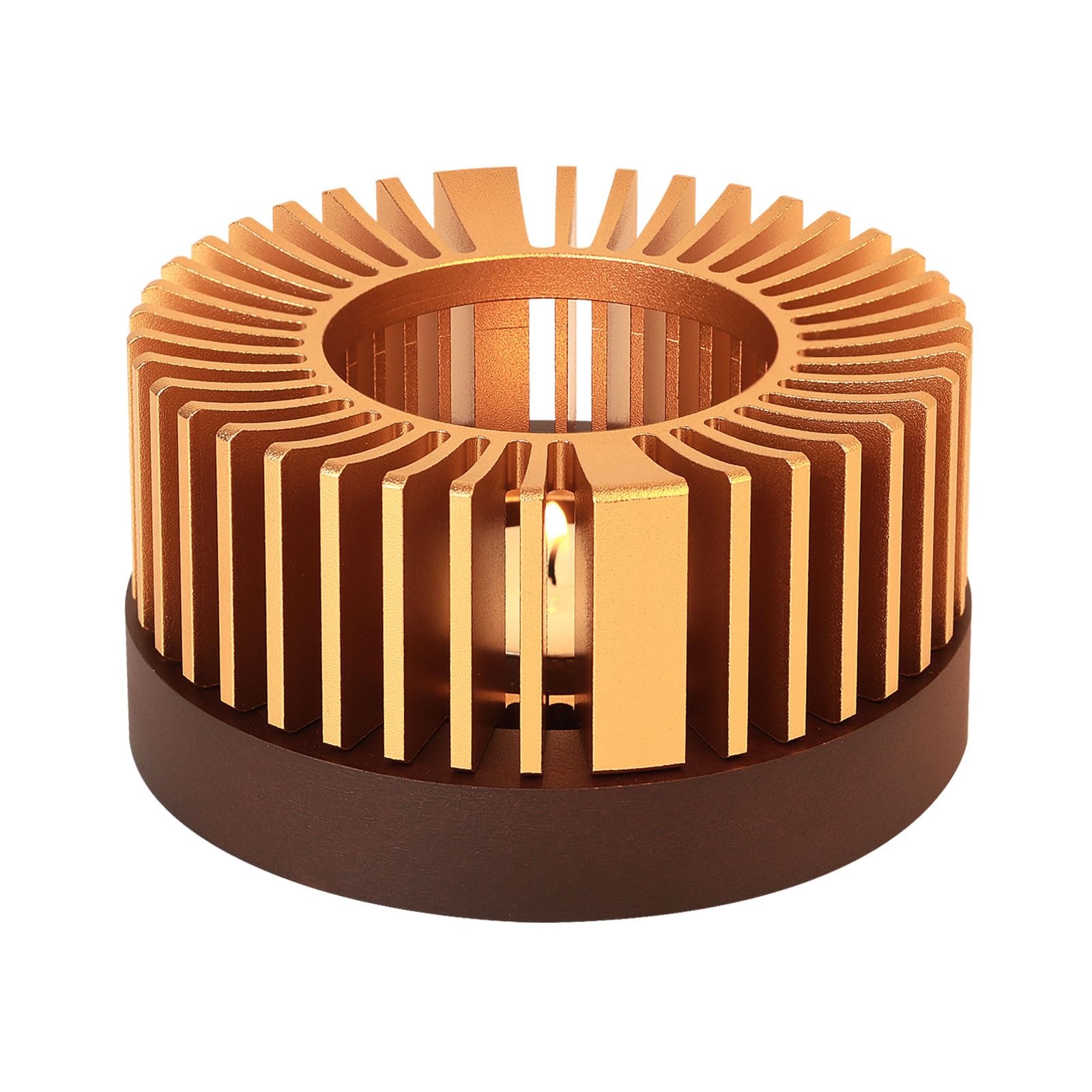 

Teapot approximately 110mm in This teapot warmer keeps warm to the last creating a beautiful It can also warm canned goods Simple suitable for cheese золотой