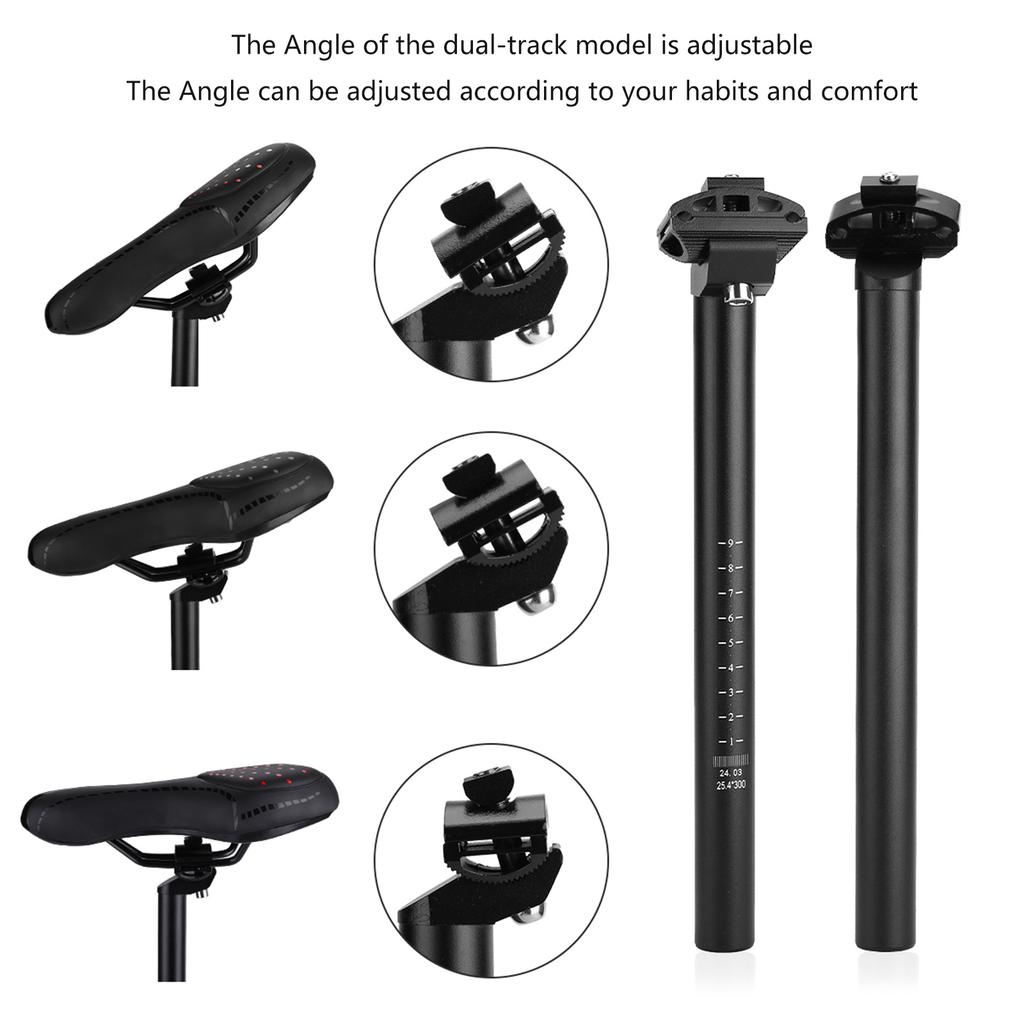 Bicycles Seat Post Tube Aluminum Alloy Cushion Seat Post Road Bike Seat Post Adjustable Seat Tube Easy To Install