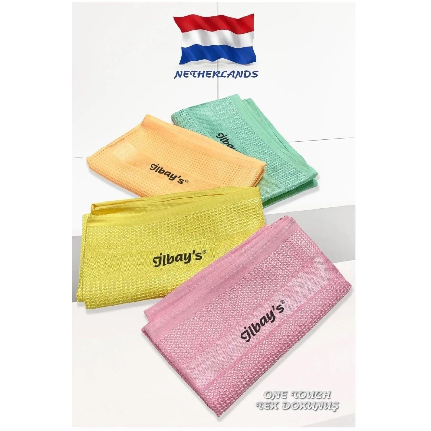 

4 lprinted 40x60 Cm Factory Outlet Microfiber Cleaning Cloth