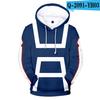 My Hero Academia Midoriya Izuku All Might Cosplay Kostüm Schuluniform Boku No Hero Academia 3D Druck Herren Hoodies Sweatshirts