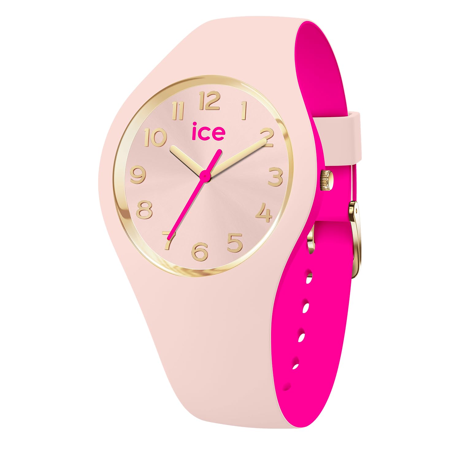 

Authorized Watch 023275 ICE duo chic Pinky Duo Small 34mm Watch Ice-watch Women s 3-Hand