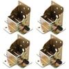 Hardware Fittings Furniture Brackets Chair Extension Table Leg Brackets Support Frame Folding Hinge