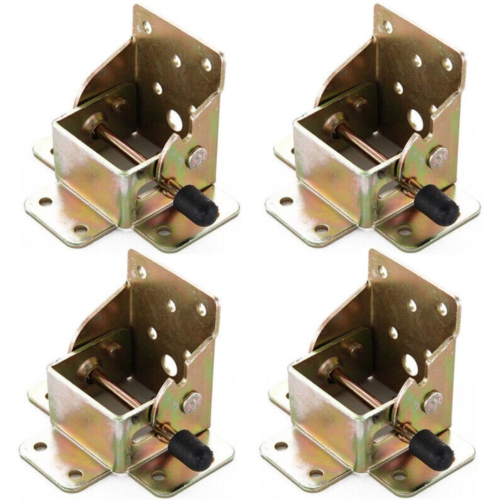 Hardware Fittings Furniture Brackets Chair Extension Table Leg Brackets Support Frame Folding Hinge