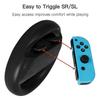 2Pcs Left Right Game Steering Wheel Controller Handle Holder Grip JoyCon Controller Gamepad For Nintendo Switch OLED Accessories