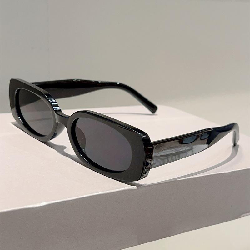 Vintage Rectangle Sunglasses Women For Men Luxury Brand Designer Sun Glasses Punk Popular Hip Hop Outdoor Shades Uv400