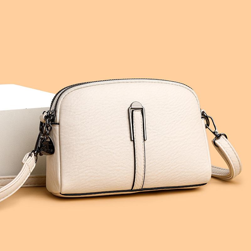 Single shoulder small square bag women's lightweight fashion versatile messenger bag leisure travel simple mother bag