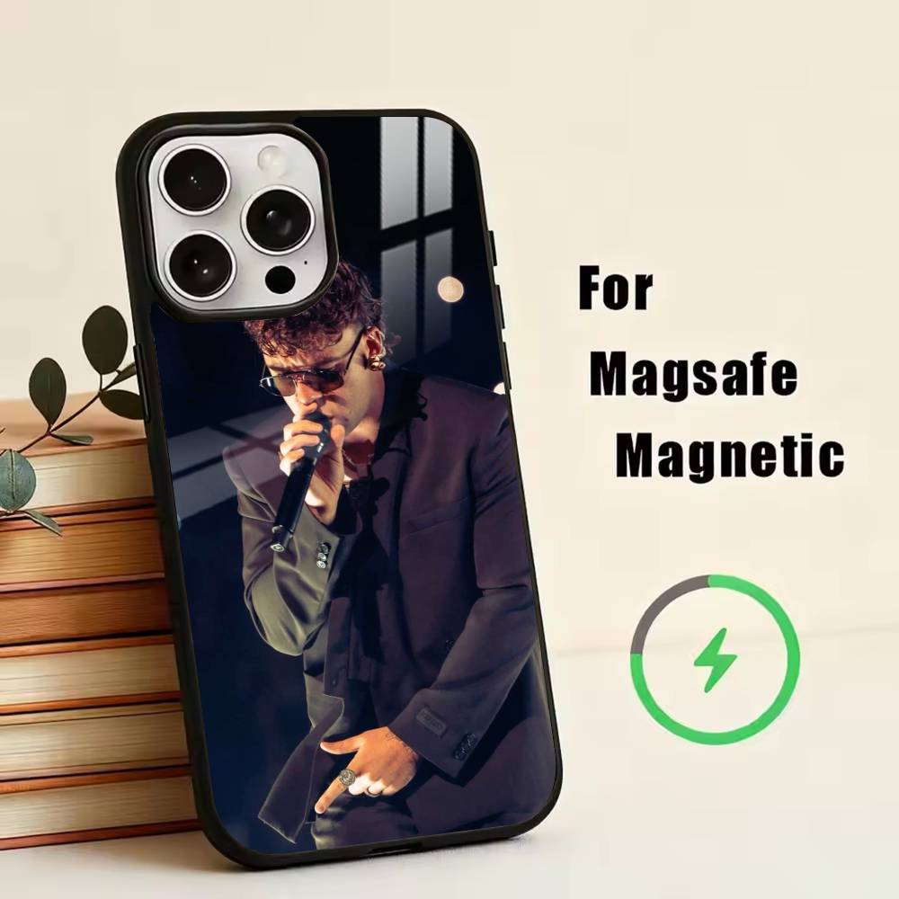 Singer Q-Quevedo  Phone Case For iPhone17,16,15,14,13,12,11 Plus,Pro Magnetic For Magsafe Wireless Charging