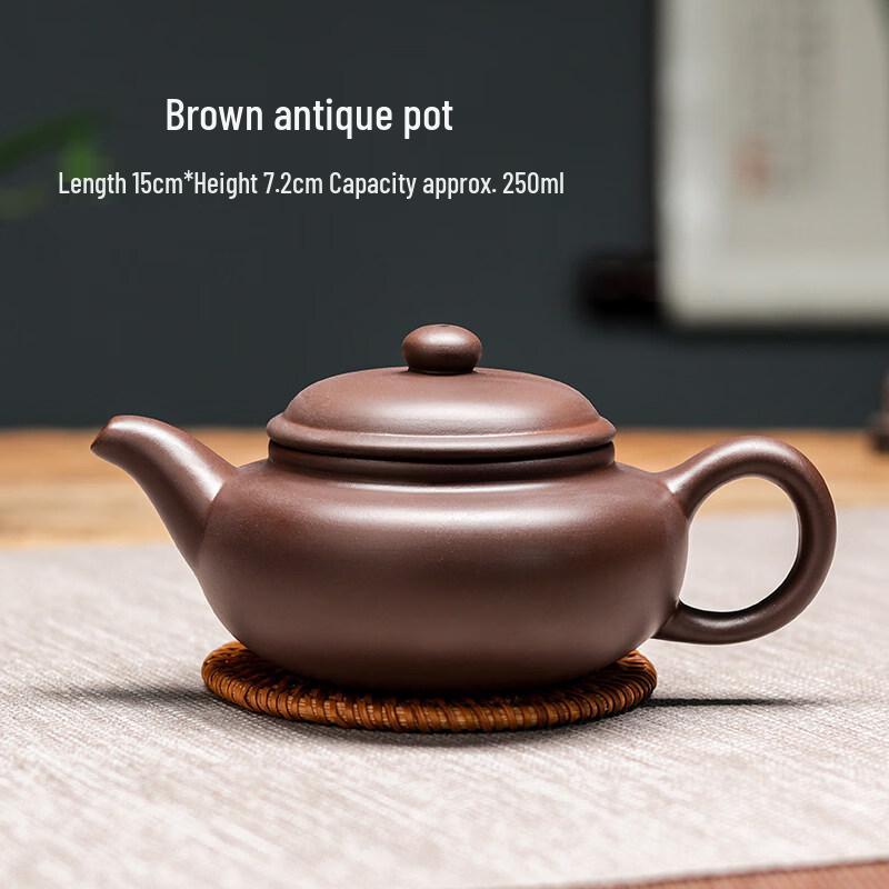 ZISIZ Ручной заварочный чайник из исинской фиолетовой глины