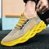 Comfortable Flying Weave Men's Casual Shoes Fashion Lightweight Man Casual Sneakers Summer Breathable Men Athletic Jogging Shoes