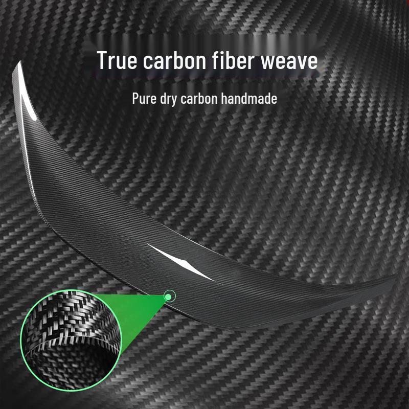 Dry Carbon Fiber Rear Wing Spoiler for 22 Subaru BRZ & Toyota GR86