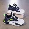 Boys shoes spring and autumn new children's mesh breathable sports shoes girls middle school and older children rotating buckle non-slip running shoes