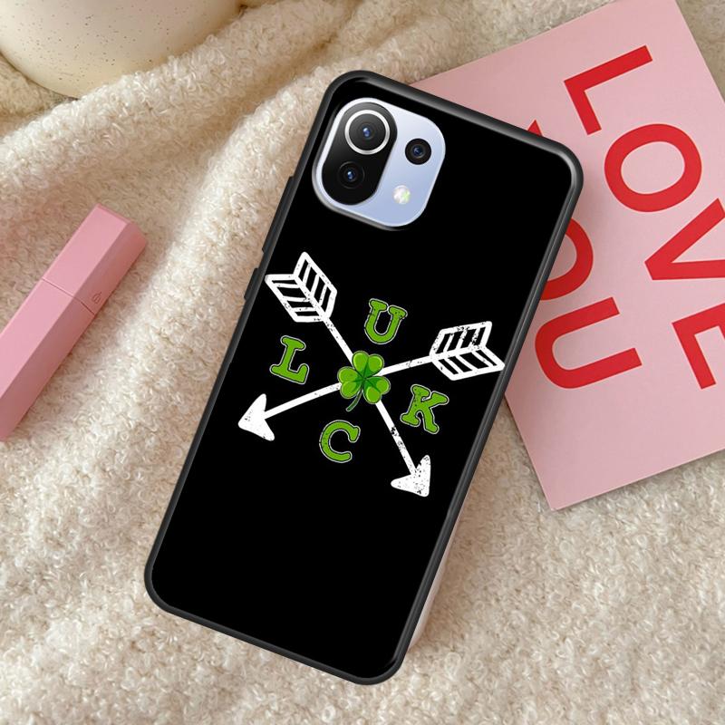 Ireland Shamrock Lucky Case For POCO X5 X3 X4 F5 Pro F3 F4 GT C40 M5s Phone Cover For Xiaomi 13 11T 12T Pro 12 Lite