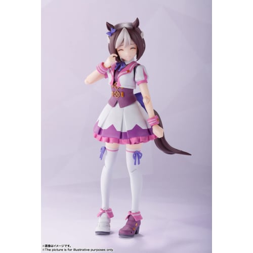 TAMASHII NATIONS S.H.Figuarts Uma Musume Pretty Derby Special Week, approximately 130mm, PVC & ABS painted action figure