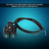 22mm  Motorcycle Handlebar Headlight Brake Fog Lights Horn Dual Control Button  Motorcycle ON/OFF
