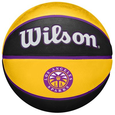 Wilson Hołd drużynowy WNBA Los Angeles Sparks Ball, Unisex czarna piłka do koszykówki