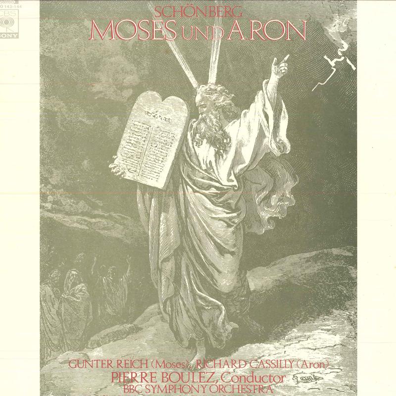 

LP ПЛАСТИНКА ПЬЕР БУЛЕЗ, СИМФОНИЧЕСКИЙ ОРКЕСТР БИ-БИ-СИ - Шёнберг: Моисей и Аарон SOCO143144 CBS SONY 1975 Япония Классика Б/У