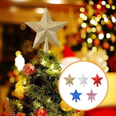 Christmas Tree Top Toppers Lightweight Xmas Decor Party Decor Xmas Tree Top Decoration Christmas Gifts Ornament for Xmas Window