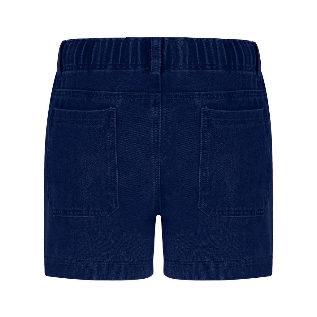 Elastic Waist Drawstring Women's Denim Shorts - Trendy European and American Style