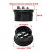 Air Vent Air Vent Blade Replacement For Lifan 320 Black
