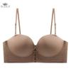 ECMLN Frontspenne Stroppeløs Dame Sexy Push Up BH Tykk Svamp Sklisikker Liten Bryst Samlet Komfortabel Pustende Undertøy BH