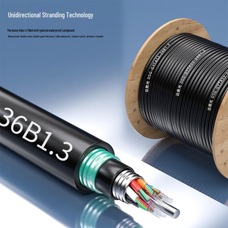 Dasheng Outdoor Heavy-Duty Single Mode Fiber Optic Cable