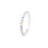 Raindrop Jewelry Rainbow Baguette 2Mm Brilliant Eternity Ring [S925]
