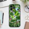 Lotus Flower Silicone Soft Phone Case For IPhone17 16 15 14 13 12 11 Pro Max Plus X XR SE Cover