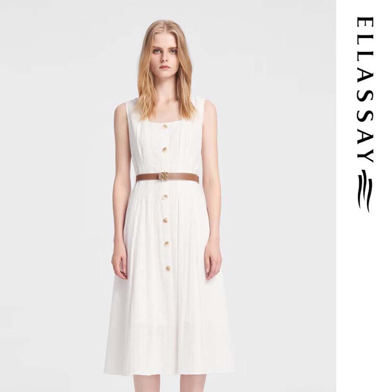 

ELLASSAY Elegant Sleeveless A-Line Dress L