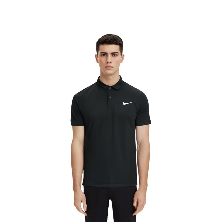 Nike Dri Fit Polo Shirt Men's Black CW6851-010