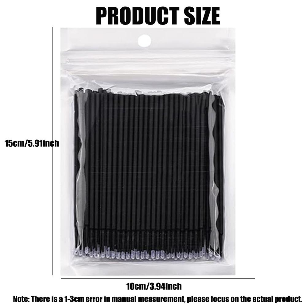 300/2000pcs Disposable MicroBrush Eyelash Extension Brushes For Makeup Nail Art Individua Applicator Lash Cleaning Removing Tool