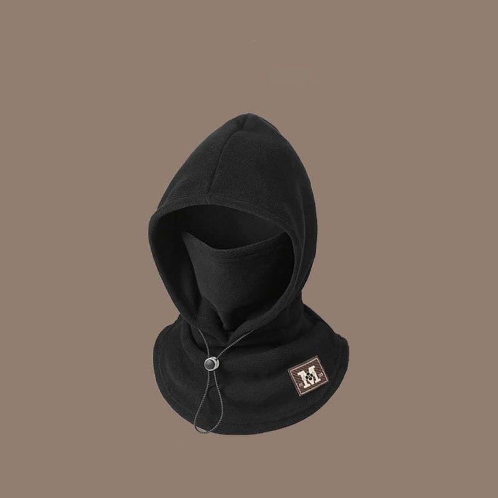 Warmere Kap met Trekkoord Winter Pullovermuts Mode Fleece Balaclava Hoed Wandelen
