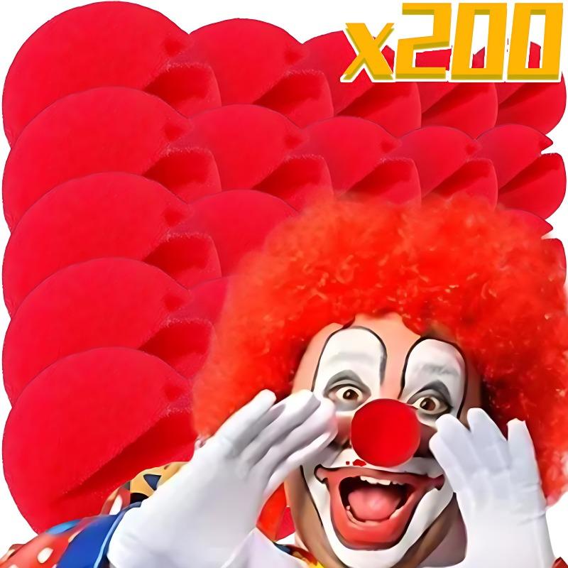 200/5 stuks Rode Spons Clown Neus Circus Cosplay Halloween Kostuum Festival Make-up Clown Neus Benodigdheden Feest Bruiloft Decoratie