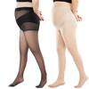 Large Size Pantyhose Ultra Thin and Breathable Sheer Tights High Waist Control Top Leggings Stockings for Women Hosiery