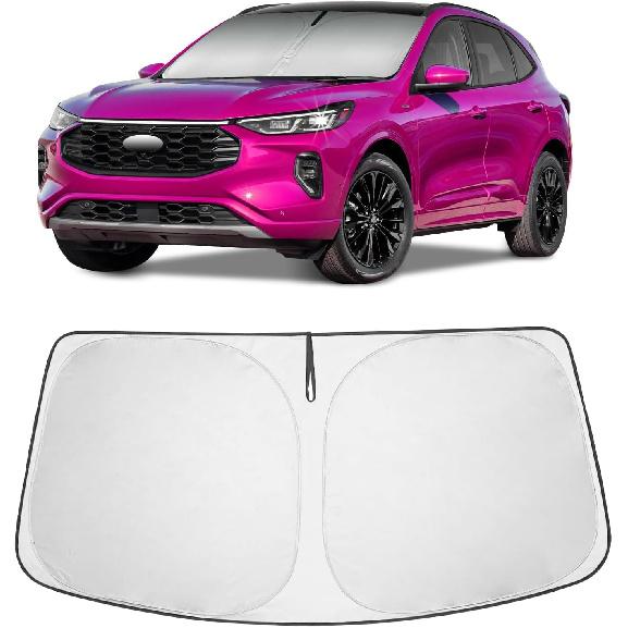 for BMW X5 Windshield Sun Shade - Foldable Windshield Cover Sun Shade X5 2014-2025 Accessories Protect Car from Sun Rays Overlapping UV Reflective