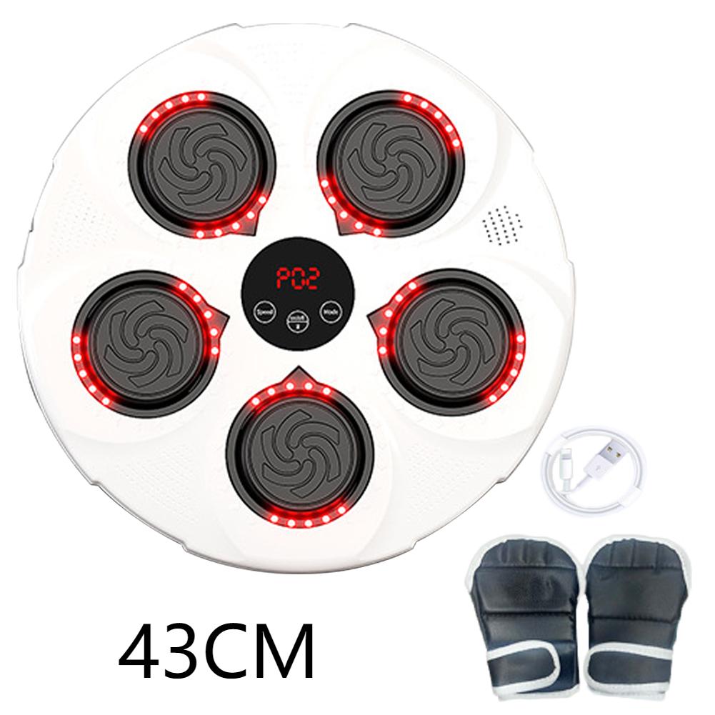 Smart Music Boxing Machine Wall Target Sandbag Relaxing Agility Reaction Training Target Bluetooth-Compatible Boxing Active