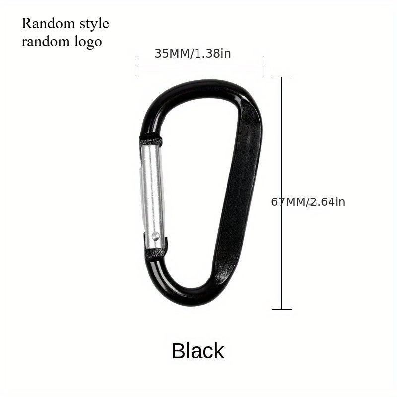 

3pcs Aluminum alloy D-type quick hooker
