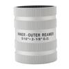Inner Outer Tubing Reamer Accurate Ergonomic Aluminum Alloy Pipe Deburring Reamer Tool for Stainless