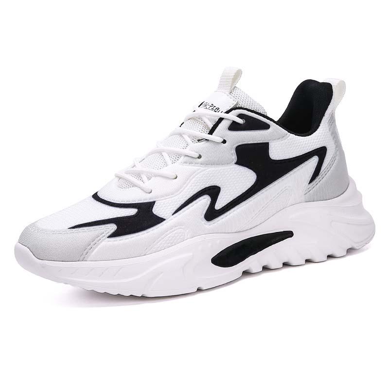 Spring Newest Hotest Selling Mens Casual Shoes Fashion Light Shoes Shock-Absorbing Breathable Shoes Color-Blocking Casual Sports Shoes