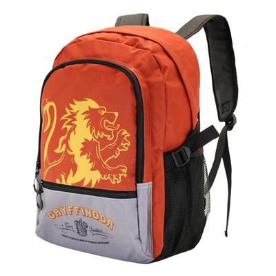Sac à dos scolaire à deux compartiments Harry Potter Gryffondor Rouge 31X44X18Cm