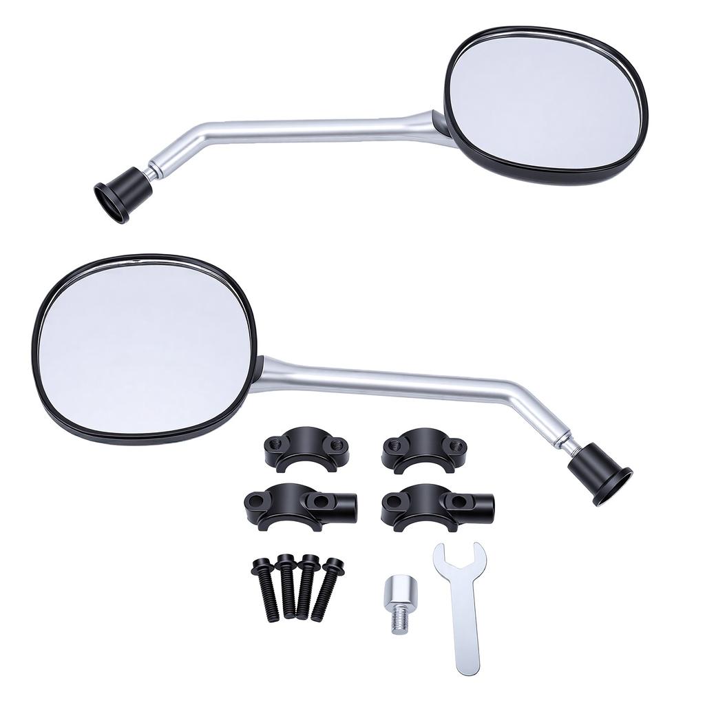 Electric Scooter Rearview Mirror Wide Angle Convex Motorcycle Side Mirror for Electric Scooter Tricycle