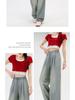 Women’s Tencel Soft Denim High-Waist Loose Jeans – Summer 2024 Retro Wide-Leg Style