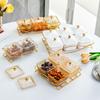 Tray Set with Individual Bowls for Entertaining