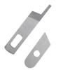 Couteau Supérieur Inférieur pour Machine à Surjeter en Acier Inoxydable Lame de Machine à Coudre Accessoire Industriel pour Singer 14CG744 14U554 Pfaff 4762