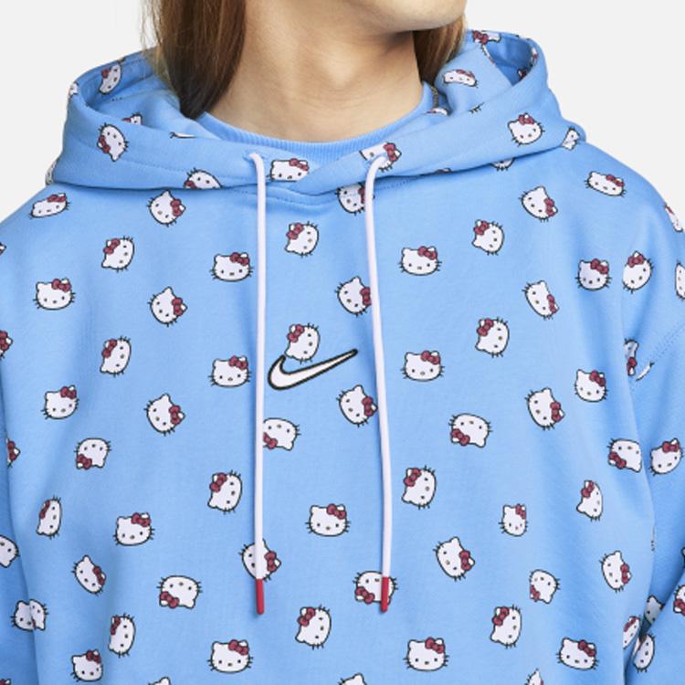 Nike x Hello Kitty Hoodie (Asia Sizing) Blue Men Streetwear DR5516-412