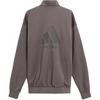 adidas The 2024 Collection Chapter 02 Logo Half-Zip Stand Collar Sweatshirt Unisex Tops Charcoal-Grey IW1627