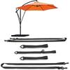 The Fixing Strap Is Suitable for Large Outdoor umbrellas,Windproof Cantilever Parasol,Adjustable,Suitable for Most Umbrellas