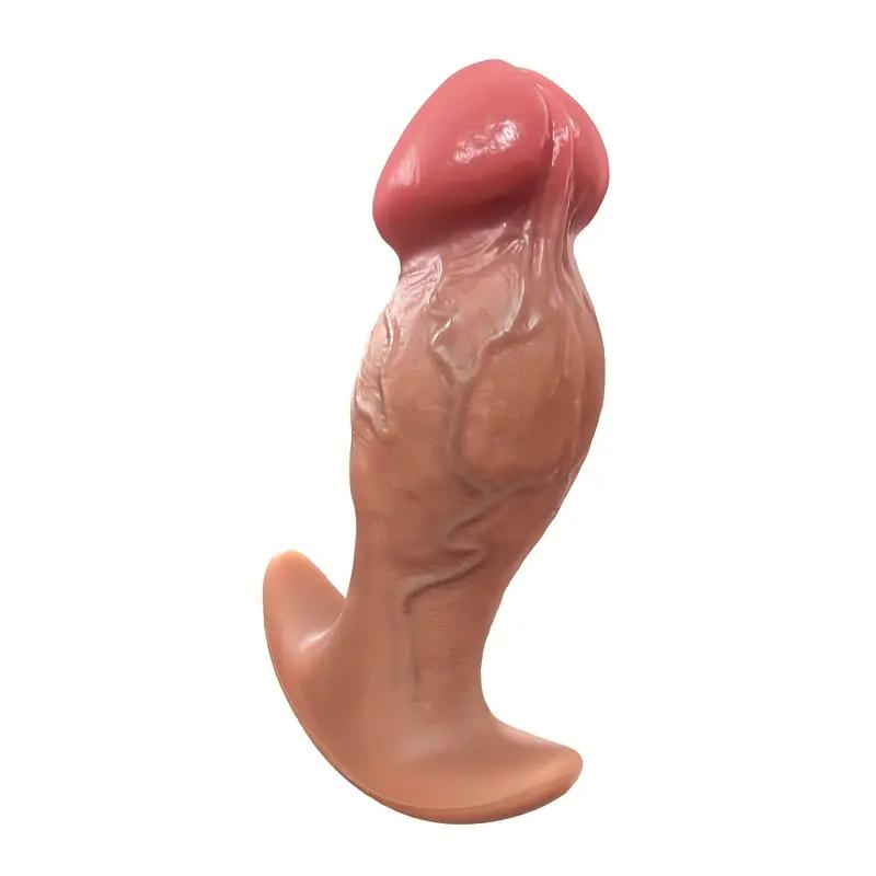 Realistic Big Glans Wearable Dildo Panty - Soft Liquid Silicone G-String Toy for Women & Couples, Hands-Free Pleasure, Durable & Sexy Design