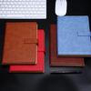 A5 Leather Hardcover Notebook: Simple Design for College Students, Customizable Logo