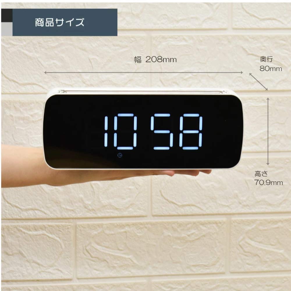 OHM ASP-W450N-W (White) AudioComm Wireless RGB Speaker with Bluetooth